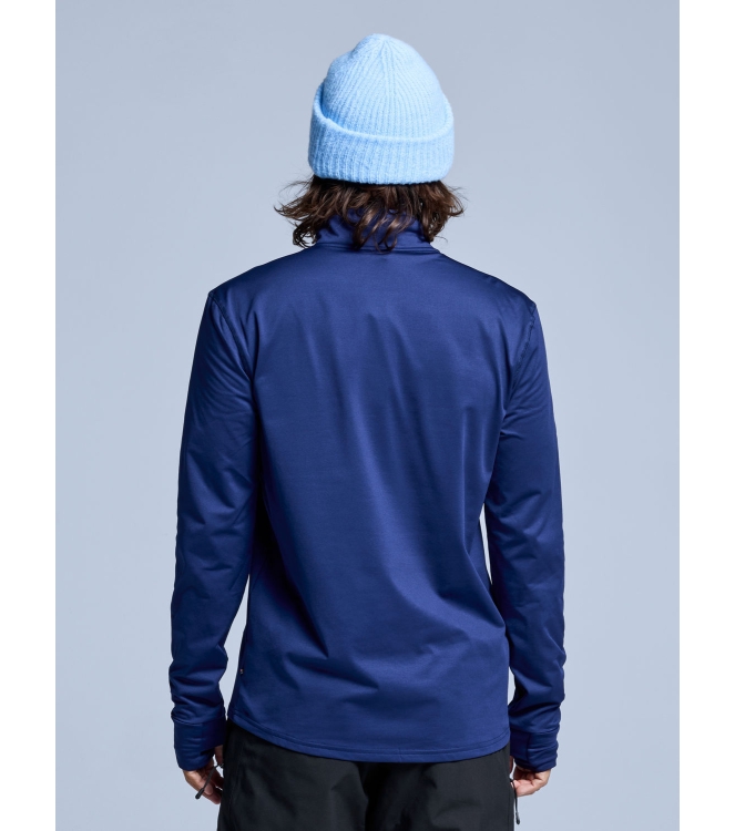 Poederbaas Poederbaas Arctic Pully Men 2.0 410_navy PB010710 410_Navy Poederbaas wintersportkleding PB010710 geen kleur bij Leerentveldvrijetijd.nl