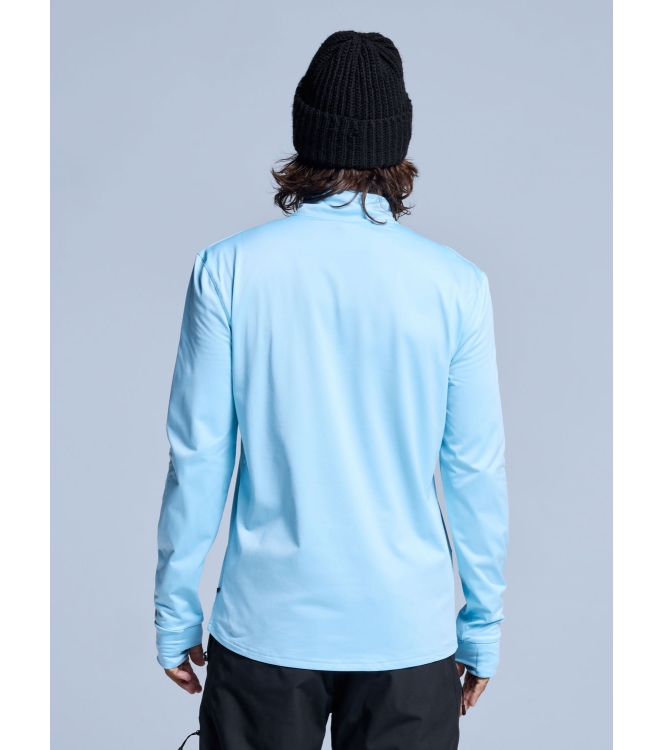 Poederbaas Poederbaas Arctic Pully Men 2.0 404_ice blue PB010710 404_Ice Blue Poederbaas wintersportkleding PB010710 zand bij Leerentveldvrijetijd.nl