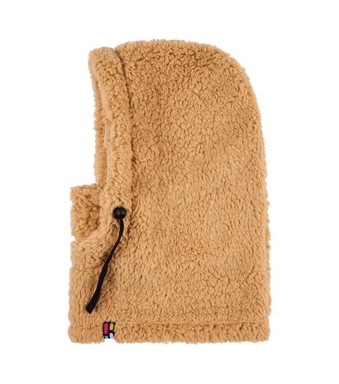 Poederbaas Poederbaas Fluffy Balaclava 254_warm sand PB070712 254_Warm Sand Poederbaas wintersportkleding PB070712 jeans bij Leerentveldvrijetijd.nl