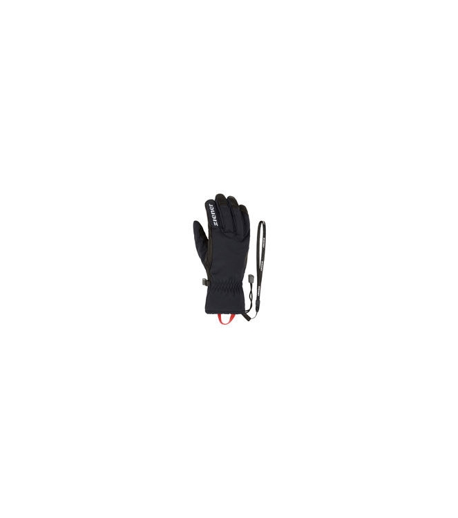 Ziener Ziener Gaikono-Z WS PR glove 12_black 111009 12_black Ziener wintersportkleding 111009 licht grijs bij Leerentveldvrijetijd.nl