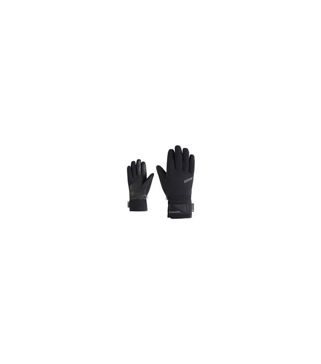 Ziener Ziener Klenn-Z GTX PR glove 12_black 113036 12_black Ziener wintersportkleding 113036 licht grijs bij Leerentveldvrijetijd.nl
