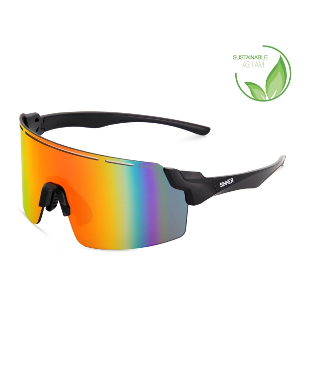 Sinner Sinner Amla black smk/blk red oil SISU-916-10-58 Black Smk/Blk Red Oil Sinner wintersport accessoires SISU-916-10-58 licht grijs bij Leerentveldvrijetijd.nl