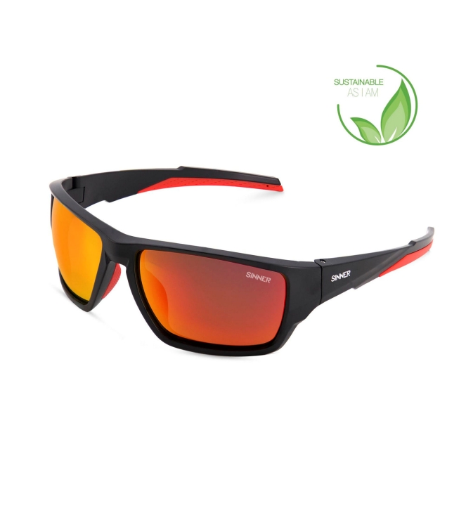 Sinner Sinner Jacara Sintec® m blksmk blk red oil SISU-930-10-P58 M BlkSmk Blk Red Oil Sinner wintersport accessoires SISU-930-10-P58 licht grijs bij Leerentveldvrijetijd.nl