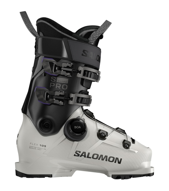 Salomon Salomon S/Pro Supra Boa 105 W GW L47887700 Salomon wintersport schoenen L47887700 ecru bij Leerentveldvrijetijd.nl