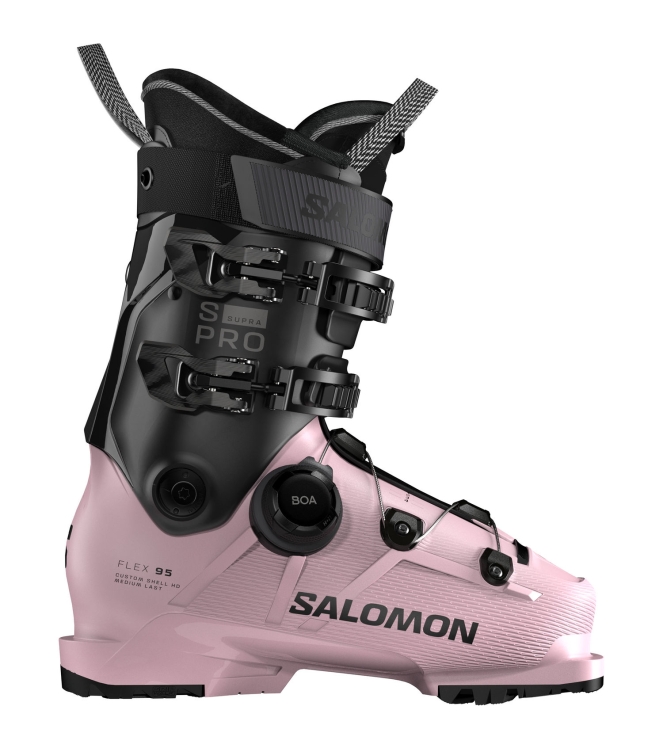 Salomon Salomon S/Pro Supra Boa 95 W rose L47889000 Rose Salomon wintersport schoenen L47889000 licht grijs bij Leerentveldvrijetijd.nl