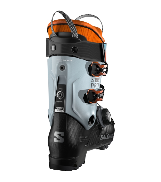 Salomon Salomon S/Pro Delta Boa 120 GW black L47931200 Black Salomon wintersport schoenen L47931200 licht grijs bij Leerentveldvrijetijd.nl