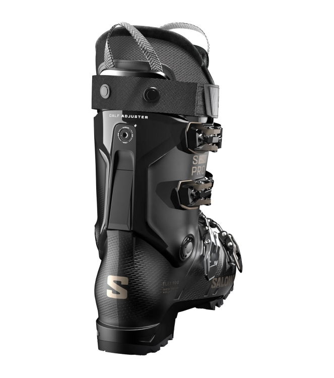 Salomon Salomon S/Pro Delta 100 GW black/black L47932500 Black/Black Salomon wintersport schoenen L47932500 licht grijs bij Leerentveldvrijetijd.nl