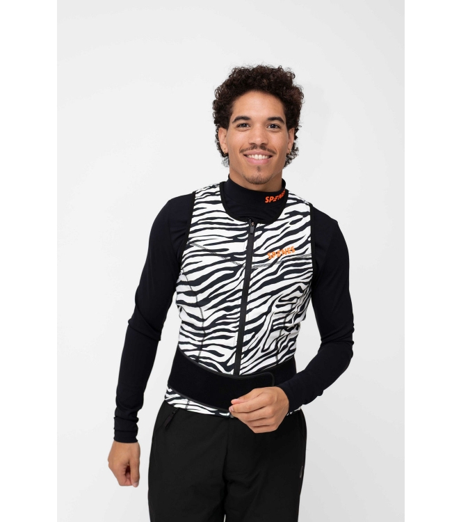 Spines Spines Thermoshirt zebra SP-TS Zebra Spines wintersport accessoires SP-TS roze bij Leerentveldvrijetijd.nl
