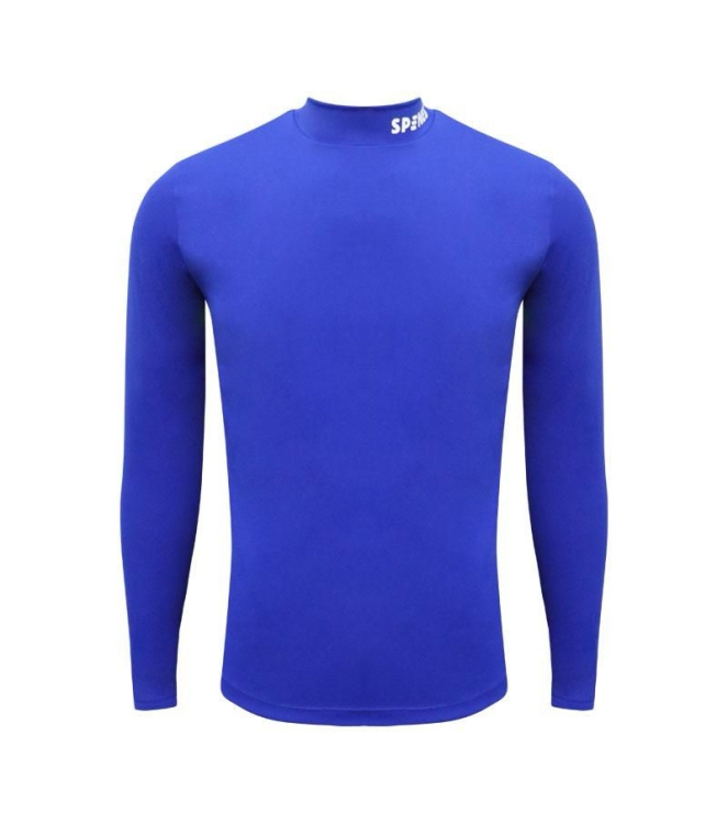 Spines Spines Thermoshirt blue SP-TS Blue Spines wintersport accessoires SP-TS antraciet bij Leerentveldvrijetijd.nl