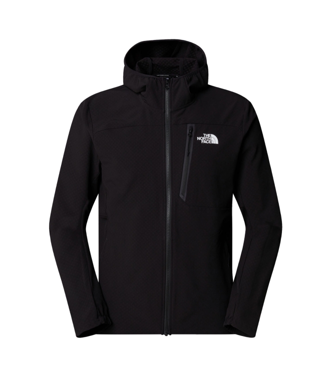 The North Face The North Face M MA Softshell Jacket jk31 tnf black NF0A892S JK31 TNF Black The North Face jassen NF0A892S licht grijs bij Leerentveldvrijetijd.nl