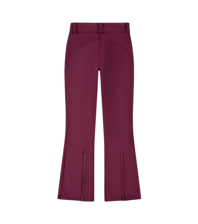 Poederbaas Poederbaas Arctic Stretch Softshell Pant Women 601_bordeaux PB270722 601_Bordeaux Poederbaas gevoerde broeken PB270722 multi kleur bij Leerentveldvrijetijd.nl