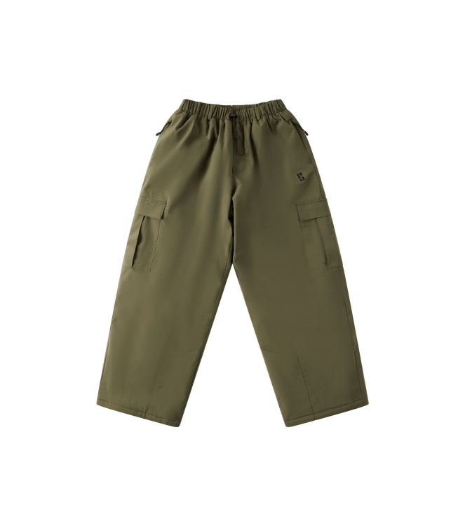 Poederbaas Poederbaas Park Pant 304_olive green PB270730 304_Olive Green Poederbaas gevoerde broeken PB270730 blauw bij Leerentveldvrijetijd.nl