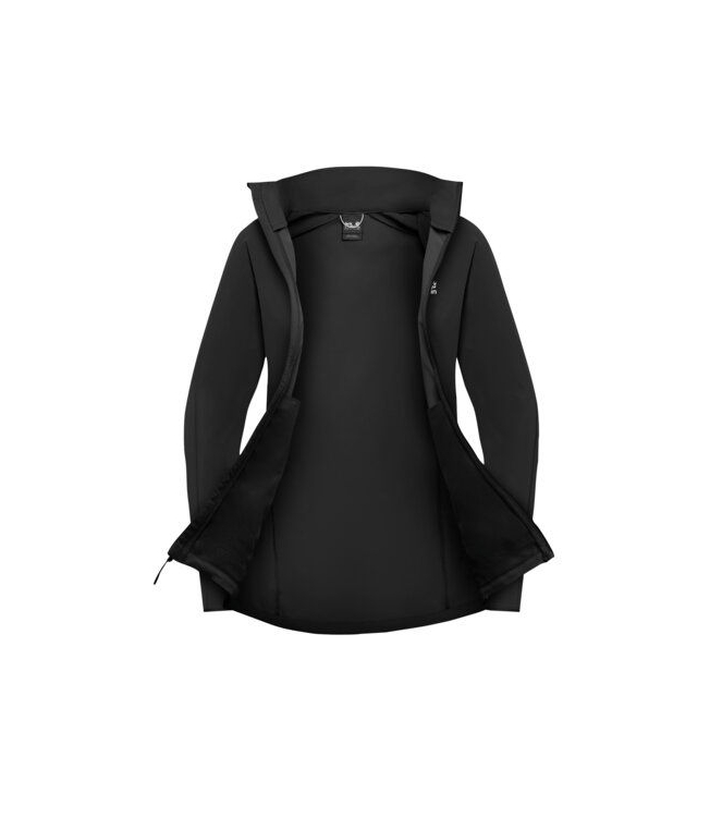 Jack Wolfskin Jack Wolfskin Prelight Stride JKT W 6000_black A63776 6000_black Jack Wolfskin jassen A63776 licht grijs bij Leerentveldvrijetijd.nl