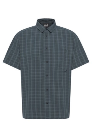 Jack Wolfskin Jack Wolfskin Meseta Shirt M T0003_CHECK dark navy