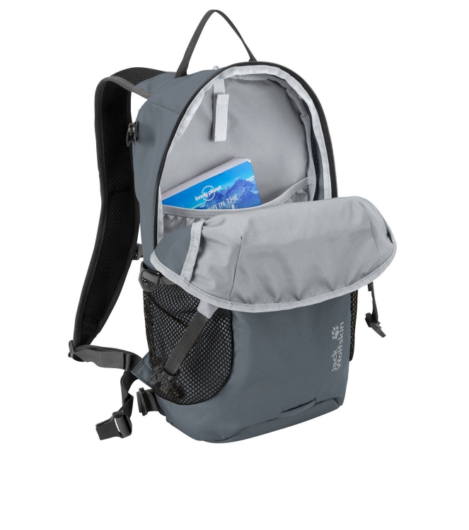 Jack Wolfskin Jack Wolfskin Velocity 12 f0303_grey odessa A65981 F0303_grey odessa Jack Wolfskin tassen A65981 lichtblauw bij Leerentveldvrijetijd.nl