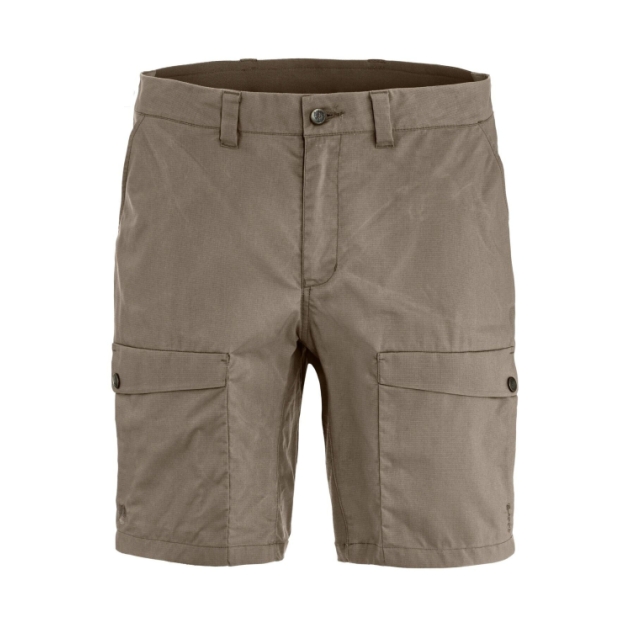 fjällräven Abisko Hybrid Trail Shorts M 244_Suede Brown F12200209