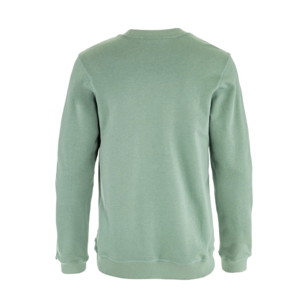 fjällräven 1960 Logo Badge Sweater M 674_Misty Green F87163