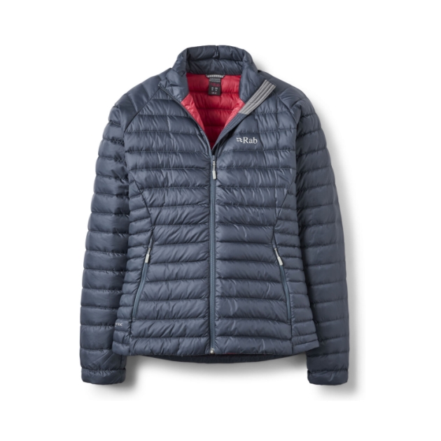 rab Microlight Jacket Wmns STE_Steel QDB-17