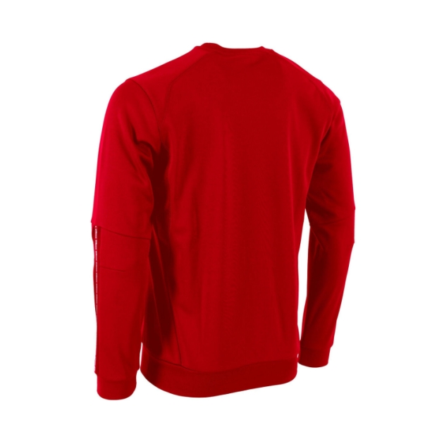 reece Shift Round Neck Top 6000_Red 808115