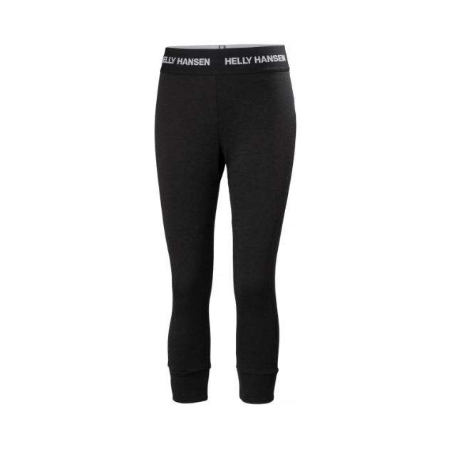 helly-hansen W Lifa Merino Midweight 3/4 Pant 990_Black 49381