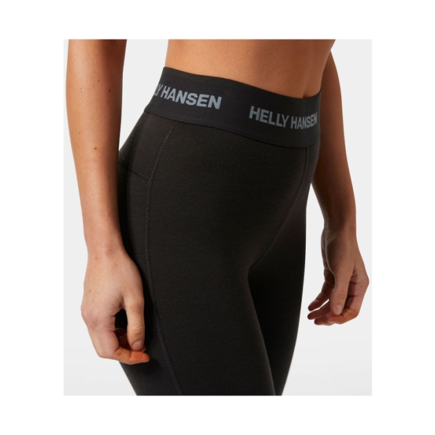 helly-hansen W Lifa Merino Midweight 3/4 Pant 990_Black 49381