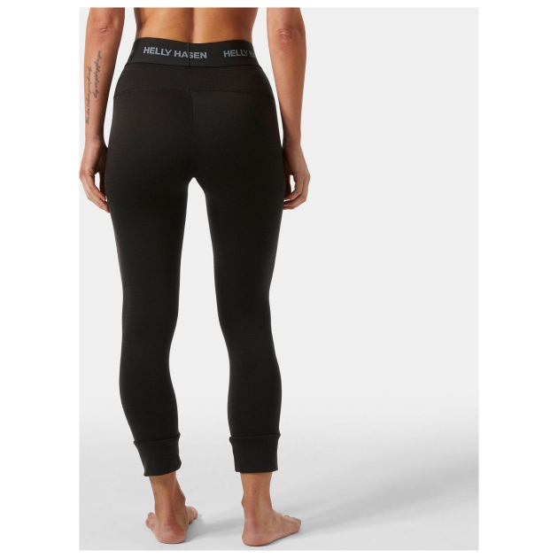 helly-hansen W Lifa Merino Midweight 3/4 Pant 990_Black 49381