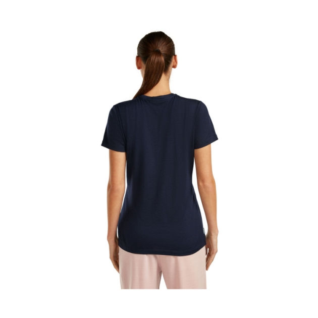 icebreaker W M 150 TL SS Tee Bird 4011_Midnight Navy IB0A57FX