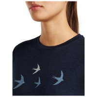 icebreaker W M 150 TL SS Tee Bird 4011_Midnight Navy IB0A57FX
