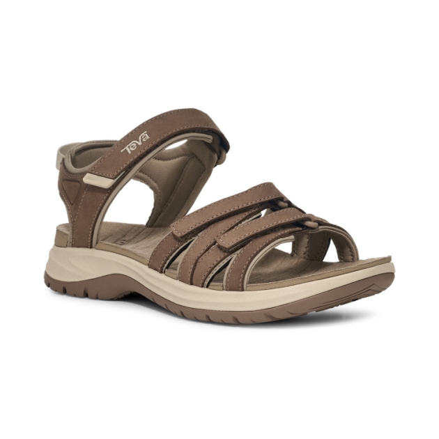 teva W Tirra sport Leather Sandalen CRBO_Caribou 1177511