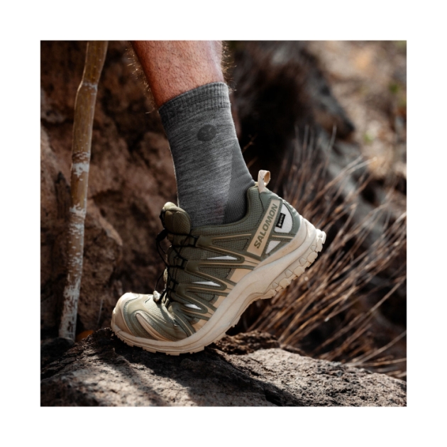 stox-energy-socks Hiking Merino Ankle Socks Men 8283 MidGrey / Grey OUSAM