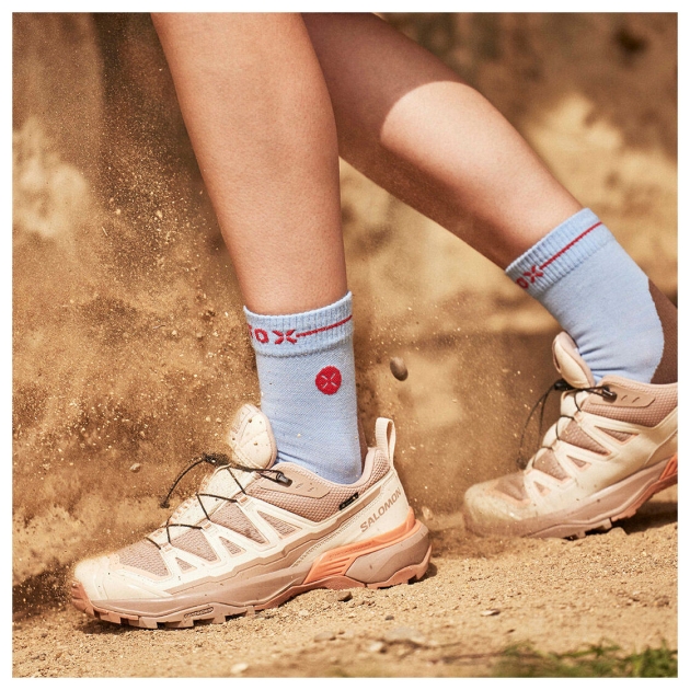 stox-energy-socks Hiking Merino Ankle Socks Women 8283 MidGrey / Grey OUSAW