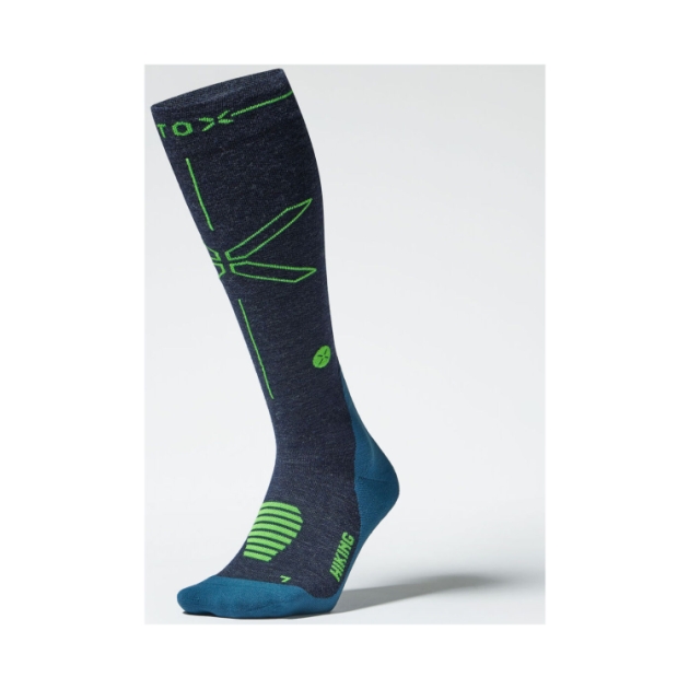 stox-energy-socks Hiking Merino Socks Men 7632 Dark Blue / Green OUSKM