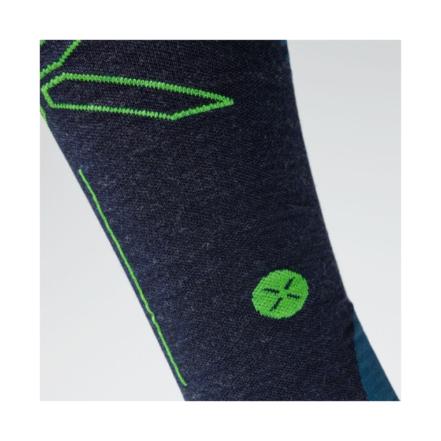 stox-energy-socks Hiking Merino Socks Men 7632 Dark Blue / Green OUSKM