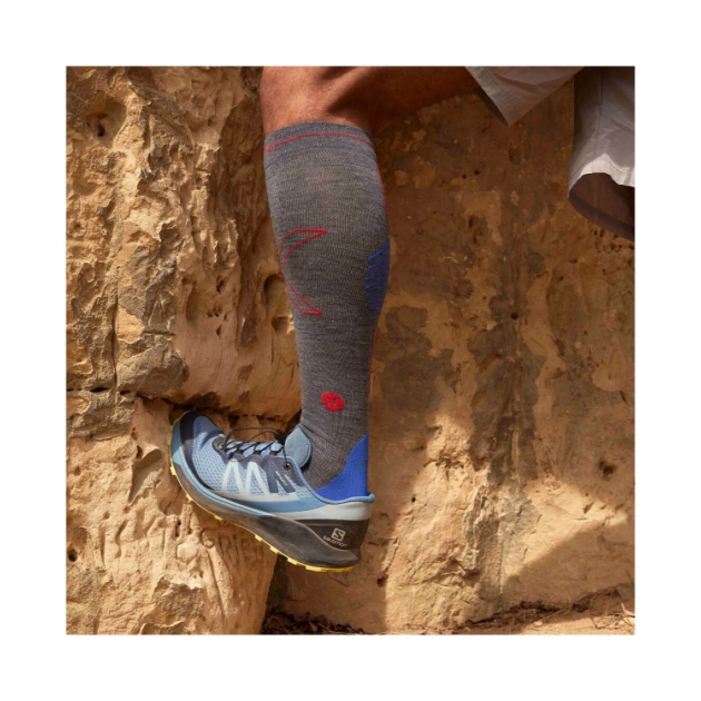 stox-energy-socks Hiking Merino Socks Men 7681 Blue / Light Grey OUSKM