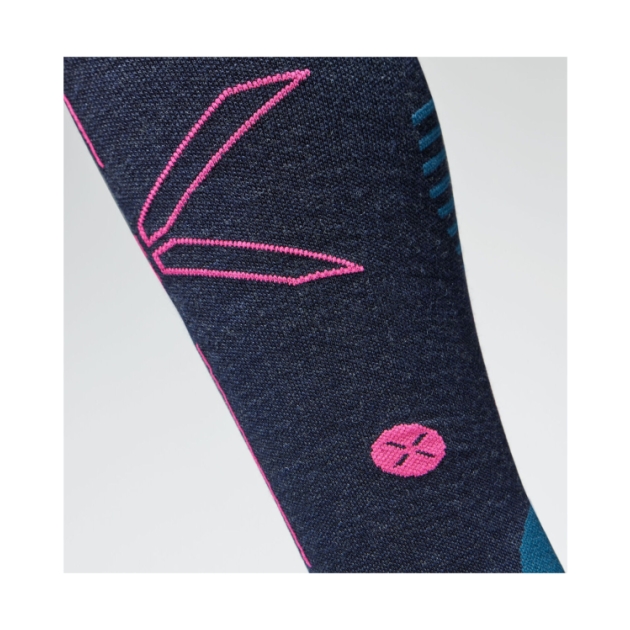 stox-energy-socks Hiking Merino Socks Women 7643 Dark Blue / Pink OUSKW