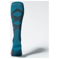 stox-energy-socks Skiing Merino Socks Men 7941 Teal / Red Fluo SKSKM