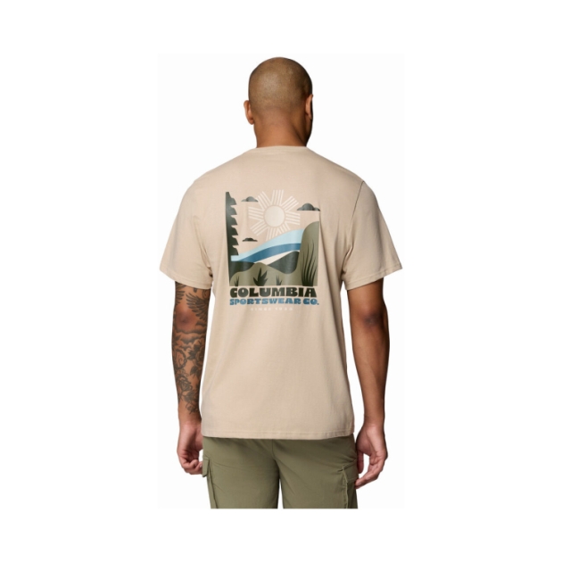 columbia CSC Outdoor Back Graphic Tee 271_Ancient Fossil, 2155021