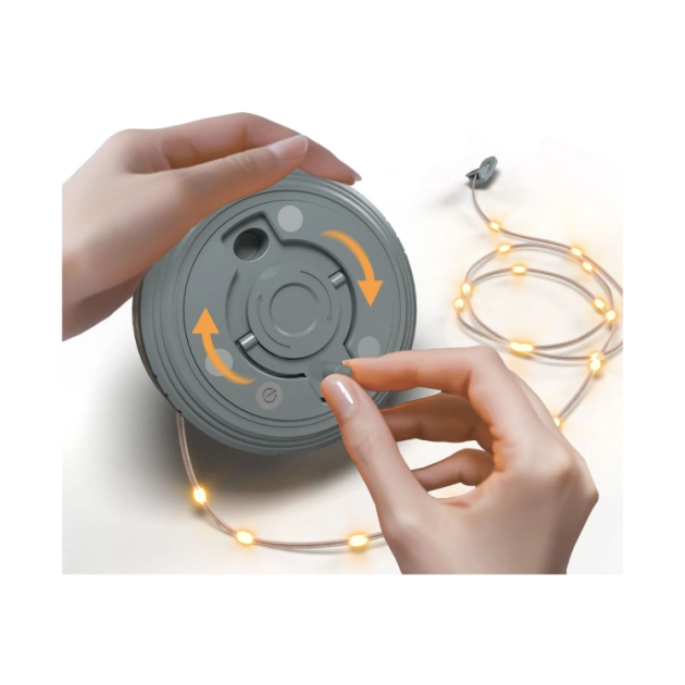 calex Outdoor Battery Rechargeable Stringlight 4301004401