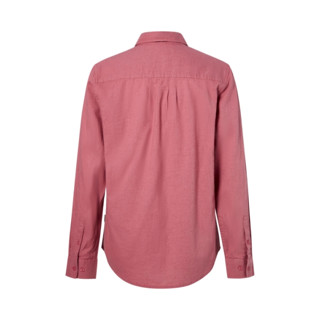 pinewood Värnamo InsectSafe Hemp mix L/S SHIRT W 845_Dusty Pink 1-33720