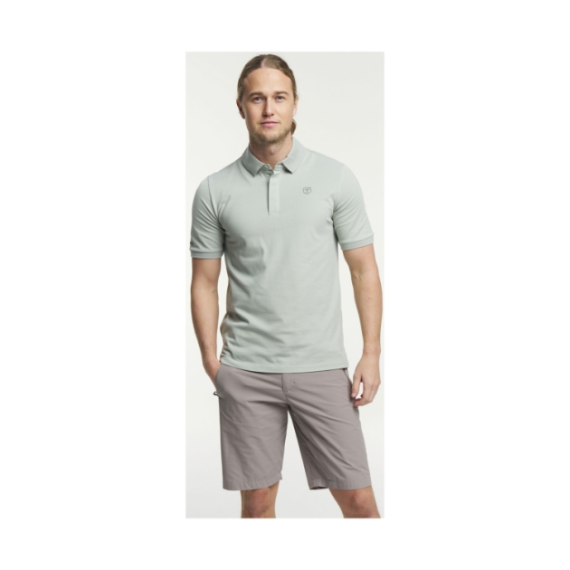 tenson Txlite Blend Polo Men 684_Grey Green 5018425