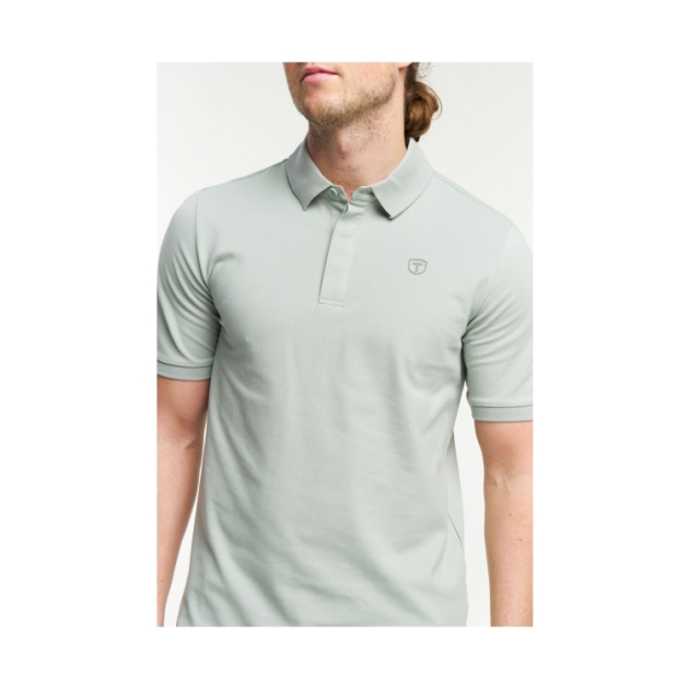 tenson Txlite Blend Polo Men 684_Grey Green 5018425