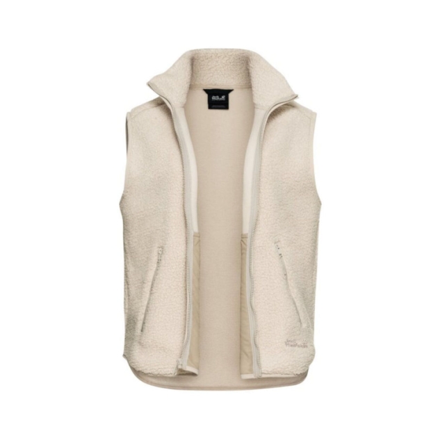 jack-wolfskin High Curl Vest W A0084_Oyster A65069