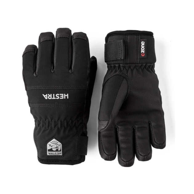 hestra Ferox CZone Jr - 5 finger 100_Black 3004930