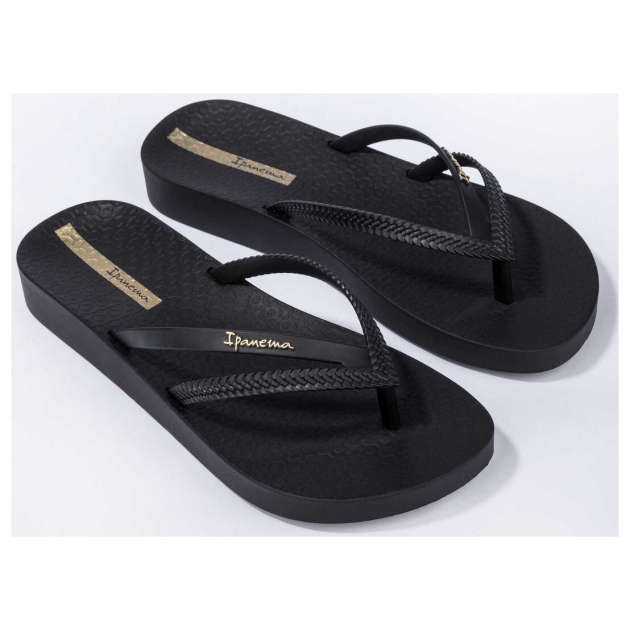 ipanema Anatomic Bossa Soft teenslipper dames BN008_Black IP 82840N