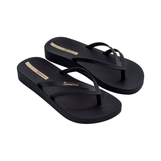 ipanema Anatomic Bossa Soft teenslipper dames BN008_Black IP 82840N