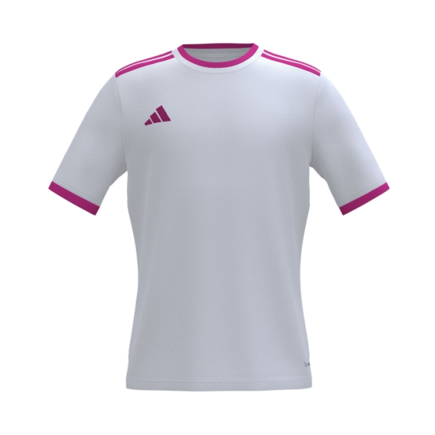 adidas CU ENT26 Jersey Shortsleeve Youth White/Pink KB4030
