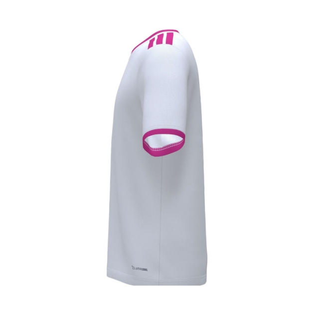 adidas CU ENT26 Jersey Shortsleeve Youth White/Pink KB4030
