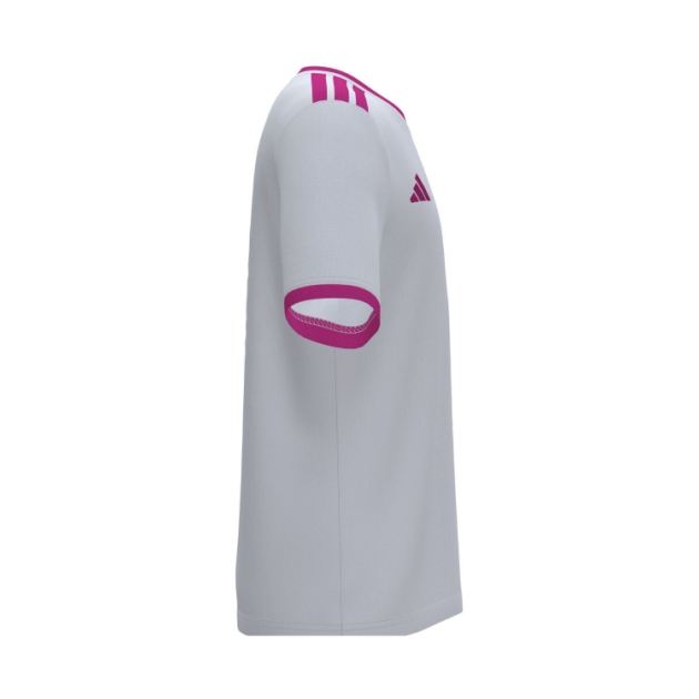 adidas CU ENT26 Jersey Shortsleeve Youth White/Pink KB4030