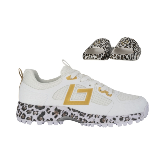 brabo Shoe Tribute + Slides 070_White/Gold 316.62033