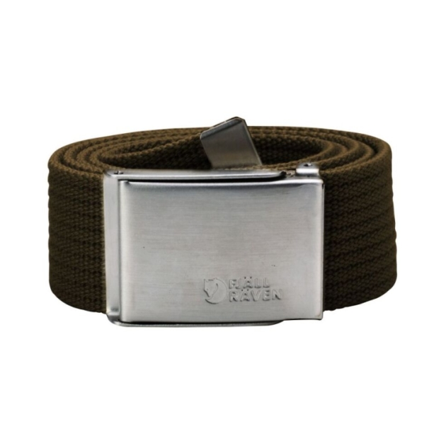 fjällräven Canvas Belt 633_Dark Olive F77029
